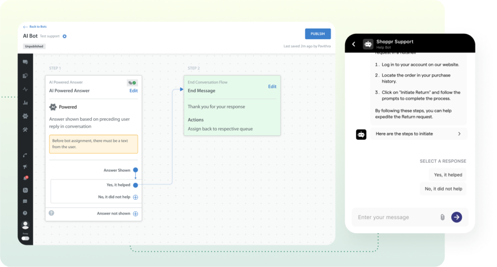 AI-Powered answers