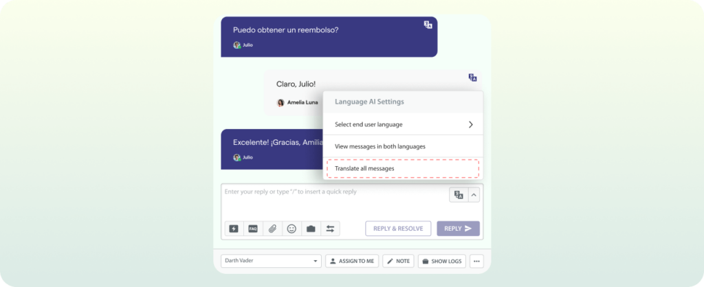 Enhanced Translation Controls in Language AI