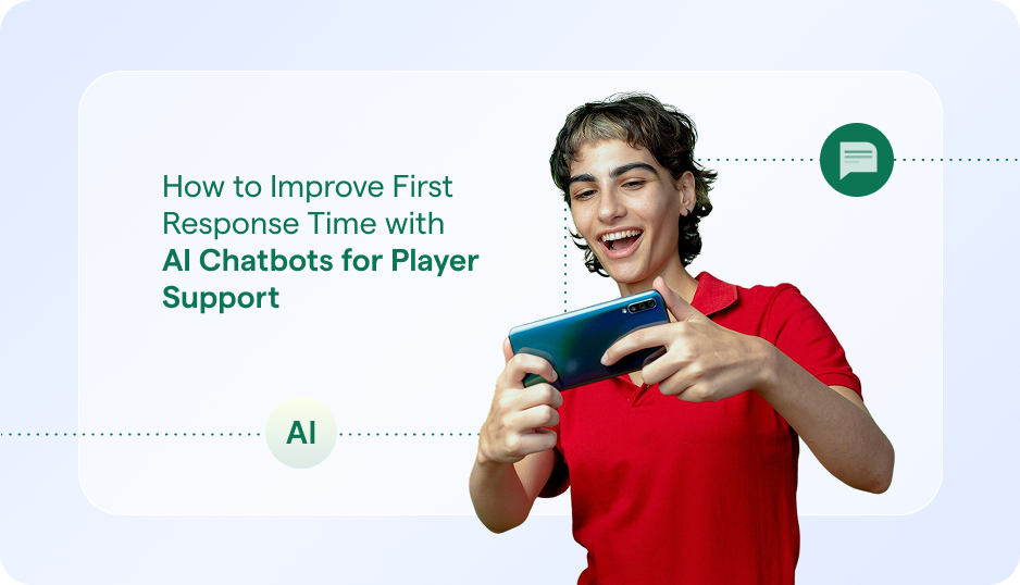 improve first response time with ai chatbot