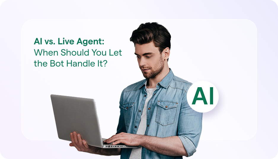 ai bots vs live agent